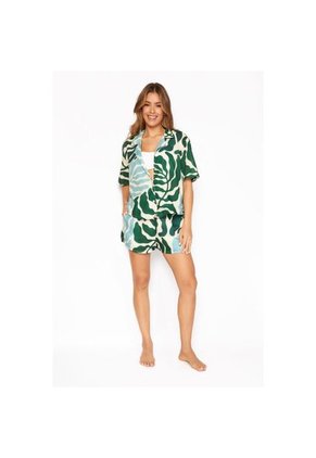 Salida De Baño Camisa Estampado Chamela 43235