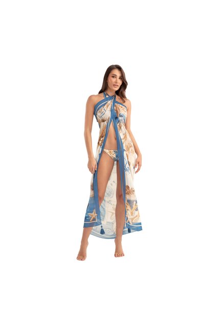 Pareo  De Baño Estampado Chamela  47815