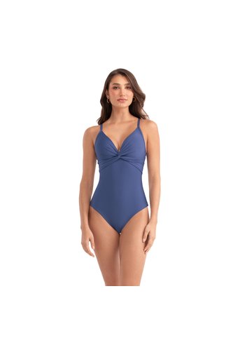 Vestido De Baño Entero Chamela  Azul 47415  Chamela