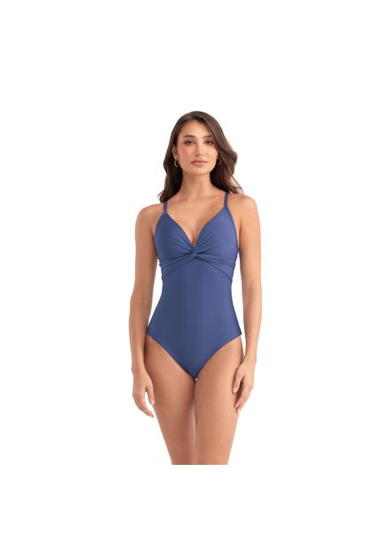 Vestido De Baño Entero Chamela  Azul 47415 