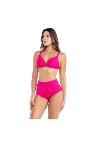 Top  De Baño Fucsia Chamela  46245 Chamela