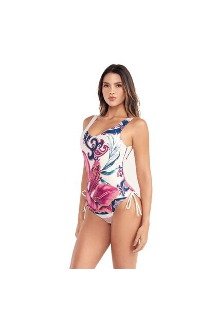 Vestido  De Baño Entero Estampado Chamela  46235