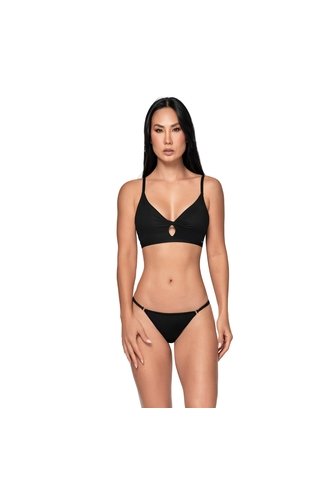 Brasier Tipo Top Negro  Chamela 47180 Chamela