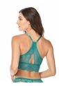 CHAMELA 27630 - Bralette Encaje-Turquesa-Turquesa-Turquesa-Turquesa-Turquesa-Turquesa de Chamela