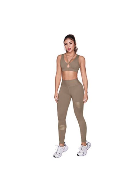 Leggins Deportivo Taupe Chamela  44719