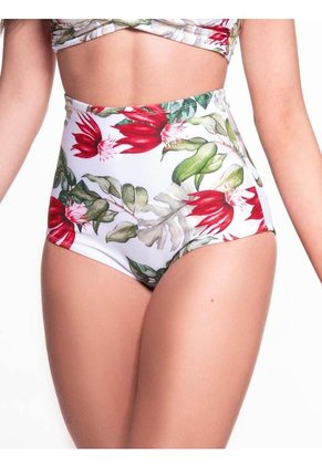 Panty De Baño Talle Alto Estampado - Chamela 26275