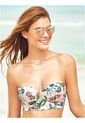 CHAMELA 24115 - Top De Baño Tipo Corpiño Estampado - Ropa Playera De Mujer de Chamela