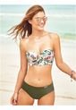 CHAMELA 24115 - Top De Baño Tipo Corpiño Estampado - Ropa Playera De Mujer de Chamela