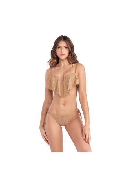 Panty  De  Baño Caramelo Chamela  46605