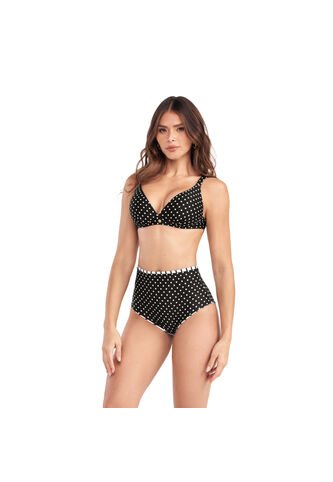 Top  De Baño Negro Chamela  46335 Chamela