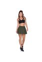 Falda Short Verde Militar Chamela 43409 de Chamela