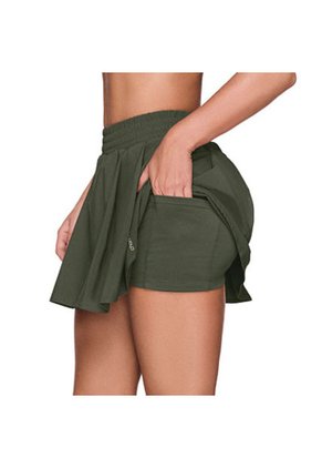 Falda Short Verde Militar Chamela 43409