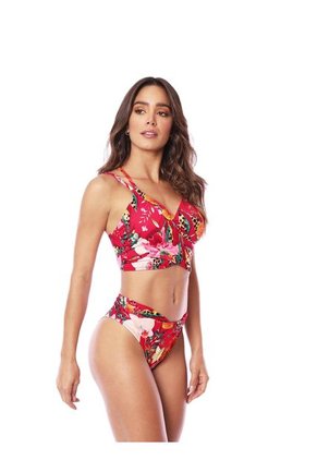 Top De Baño Cruzado Con Tiras Chamela 29645