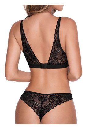 Brasier Prehormado Negro  Chamela  44140