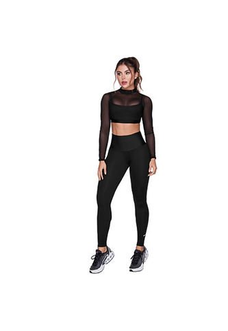 Leggings Deportivo Negro Chamela 29059 Chamela