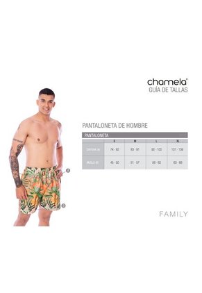 PANTALONETA ESTAMPADO CHAMELA 40645