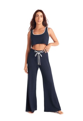 Set De Salida De Baño Azul Navy Chamela  43855