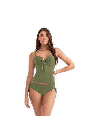 Cachetero  De  Baño Chamela Verde Militar  47405 Chamela