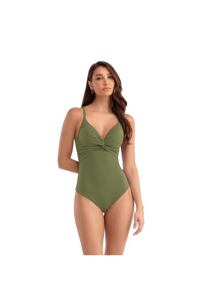 Vestido De Baño Entero Chamela Verde  47415