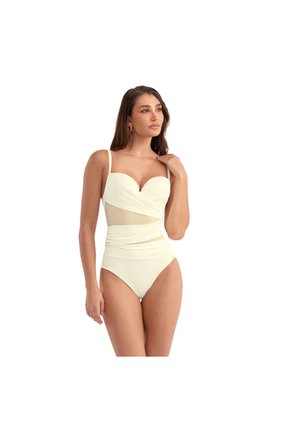 Vestido De Baño Entero Chamela Vainilla 47435