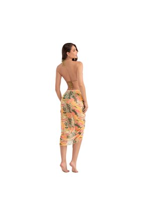 Salida De Baño Falda Chamela Estampado 47525