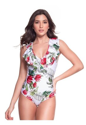 Vestido De Baño Entero Con Boleros