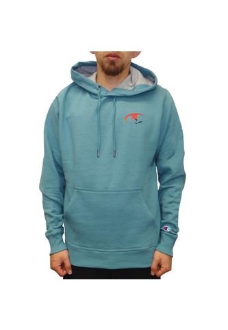 Hoodie Champion Gf89h586c Para Hombre-Celeste Champion