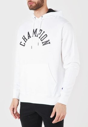 Hoodie Blanco-Negro Champion Masculino