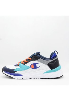 Tenis Champion Kinna - Mach I Color Blanco - Navy - Azul