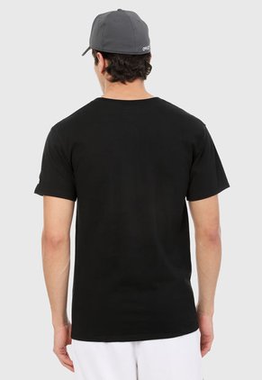 Camiseta Negro-Blanco Champion Classic Graphic Tee