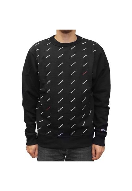 Buzo Champion S6447pa Para Hombre-Negro