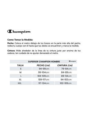 Camiseta Champion T0223 Para Hombre-Gris Claro