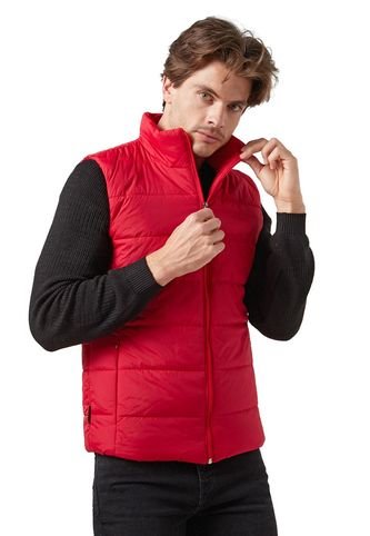 Chaleco Acolchado JABAL - Rojo Chaquetas Dougger