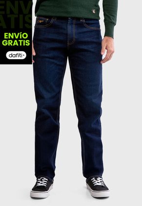 Jean CHEVIGNON Straight Fit Índigo Oscuro