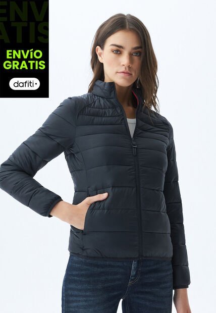 Chaqueta Acolchada Negro Chevignon