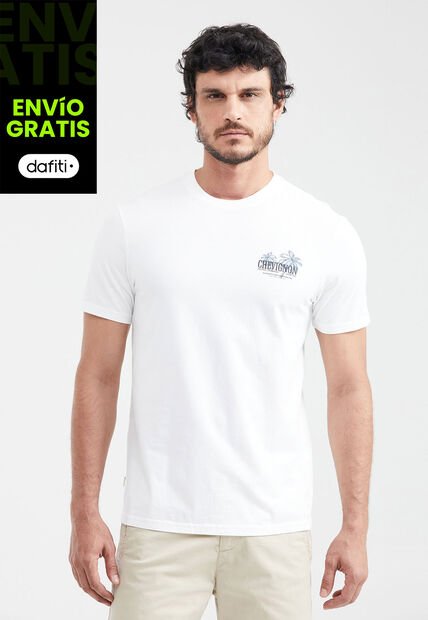 Camiseta CHEVIGNON Marfil