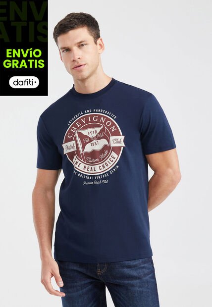Camiseta CHEVIGNON Azul