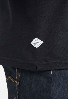 Polo Negro-Terracota-Blanco Chevignon