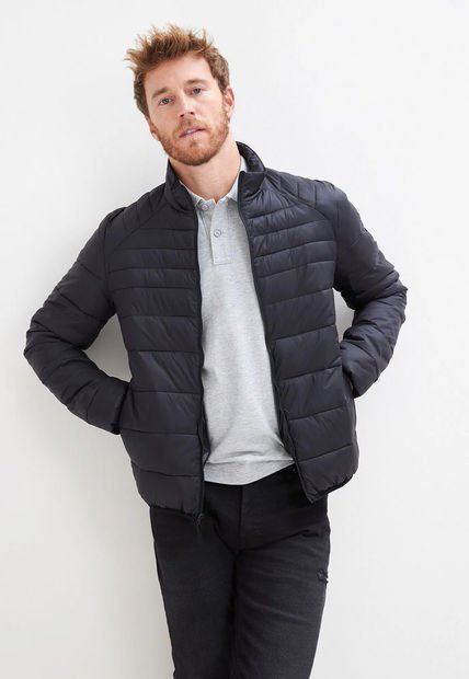Chaqueta Negro-Rojo Chevignon