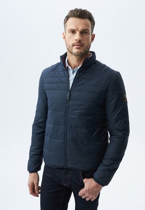 Chaqueta Azul Navy-Rojo-Negro Chevignon