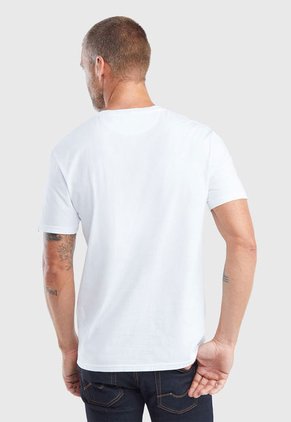 Camiseta Blanco-Negro-Café CHEVIGNON