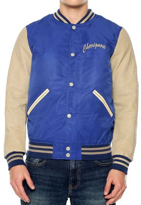 Chaqueta Beige-Azul Chevignon