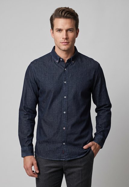 Camisa Denim CHEVIGNON Índigo Oscuro