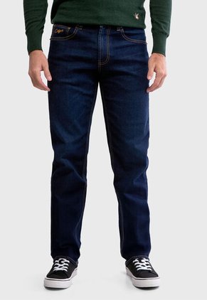 Jean CHEVIGNON Straight Fit Índigo Oscuro