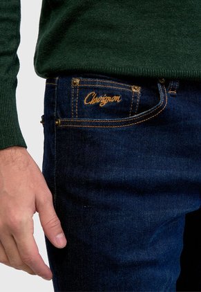 Jean CHEVIGNON Straight Fit Índigo Oscuro
