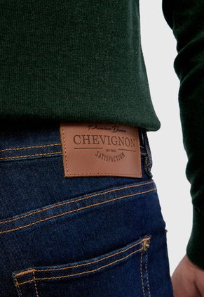 Jean CHEVIGNON Straight Fit Índigo Oscuro