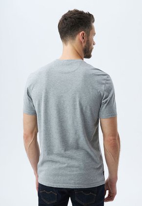 Camiseta Gris-Negro-Marfil Chevignon