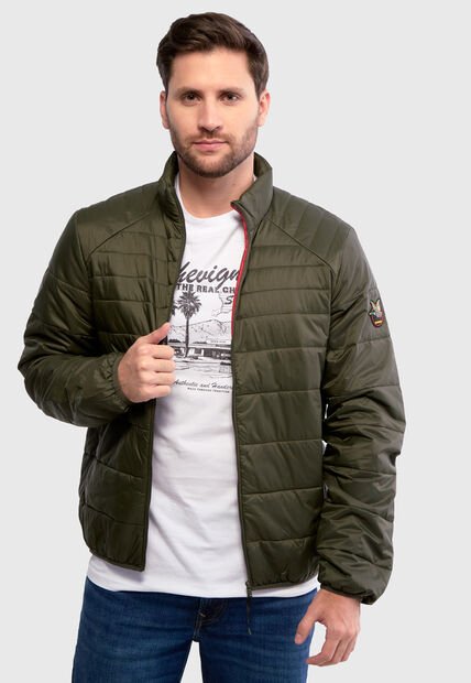 Chaqueta Acolchada CHEVIGNON Verde Militar