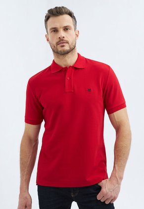 Polo Rojo-Vino Tinto Chevignon