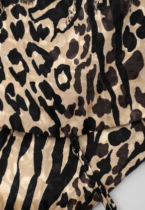 Vestido Largo CHEVIGNON Animal-Print